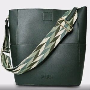 NEW MERSI Vegan Demi Bucket Bag